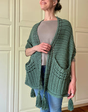 Tessa Wrap CROCHET PATTERN