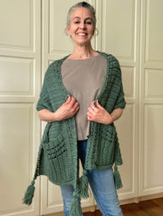 Tessa Wrap CROCHET PATTERN