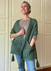 Tessa Wrap CROCHET PATTERN