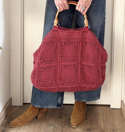 The Weekend monochromatic Bag CROCHET PATTERN