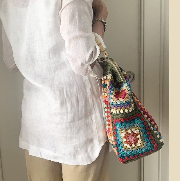 The Granny square bag CROCHET PATTERN