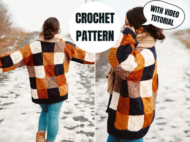 Cardi Cardigan CROCHET PATTERN