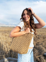 The Tides Out Tote Bag CROCHET PATTERN