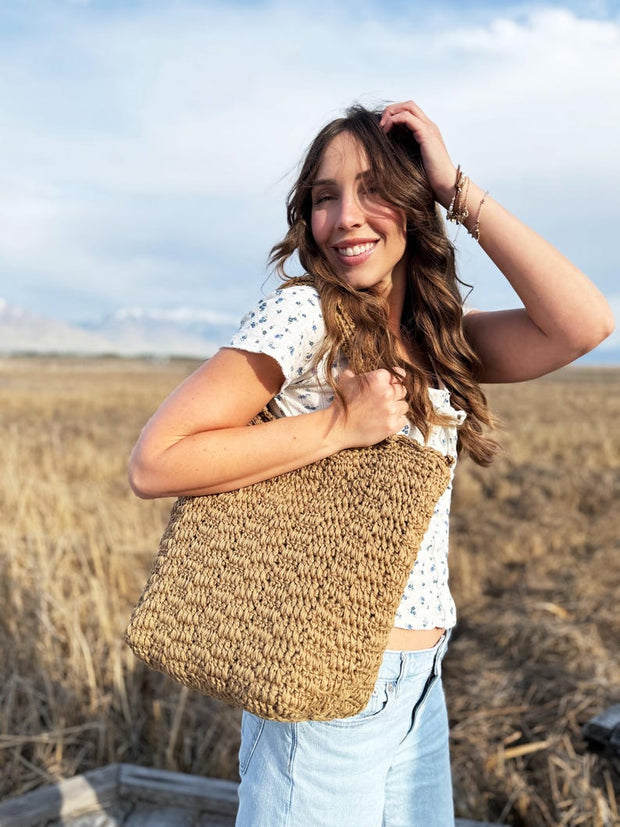 The Tides Out Tote Bag CROCHET PATTERN