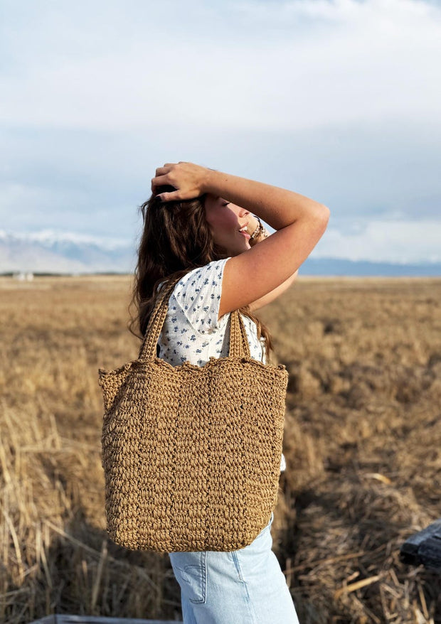 The Tides Out Tote Bag CROCHET PATTERN
