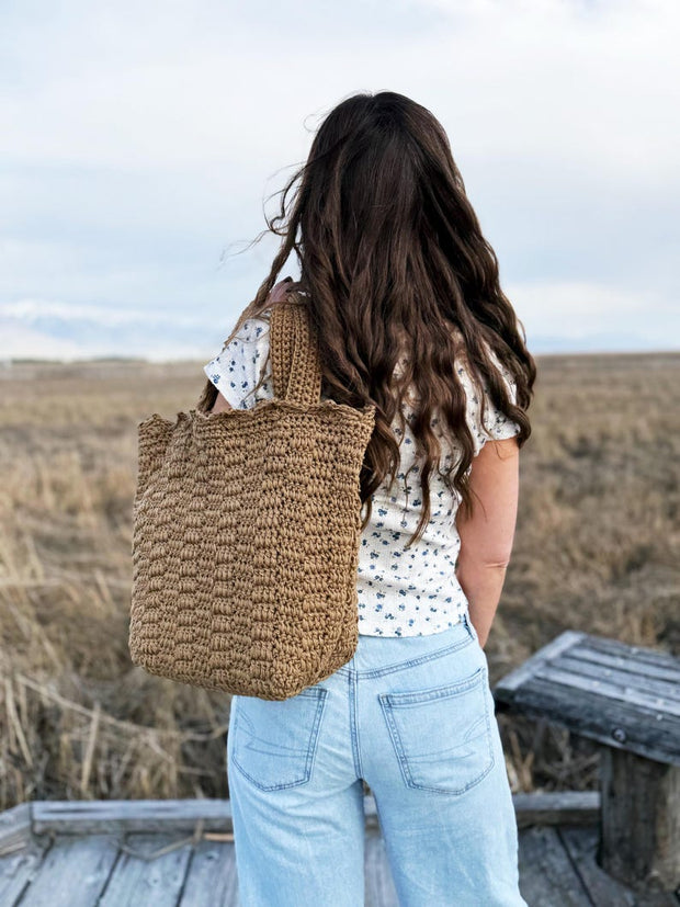 The Tides Out Tote Bag CROCHET PATTERN