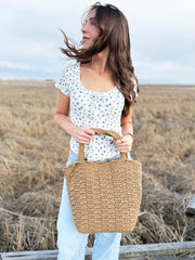 The Tides Out Tote Bag CROCHET PATTERN
