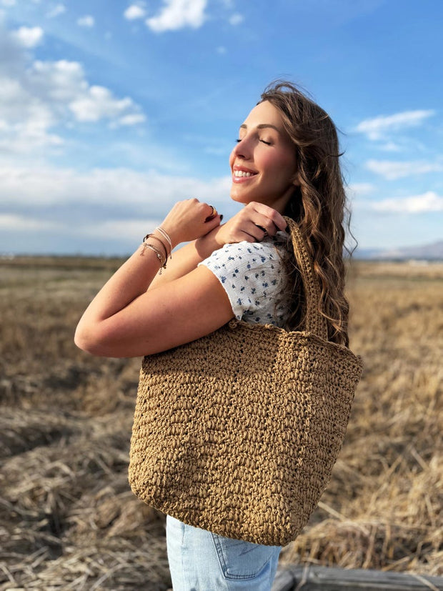 The Tides Out Tote Bag CROCHET PATTERN