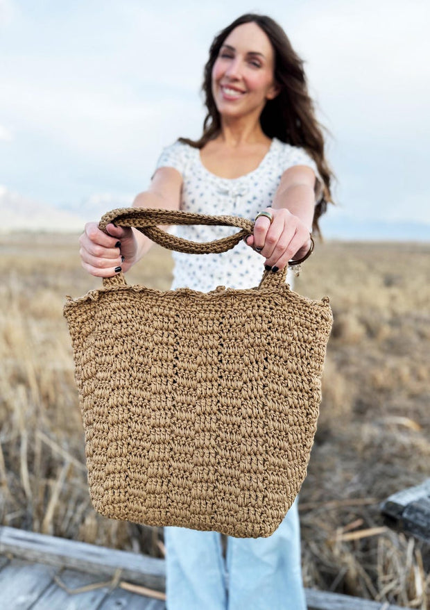 The Tides Out Tote Bag CROCHET PATTERN