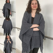 Ruana Wrap CROCHET PATTERN