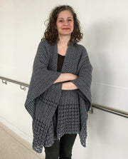 Ruana Wrap CROCHET PATTERN