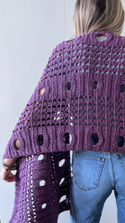 Polino Shawl Wrap CROCHET PATTERN