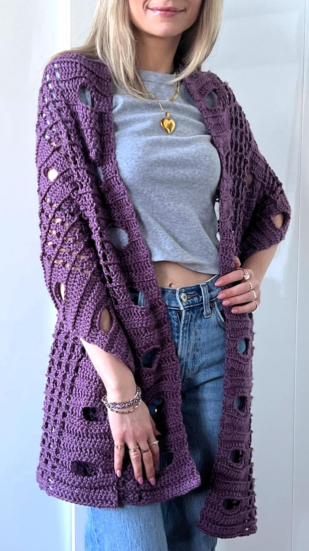 Polino Shawl Wrap CROCHET PATTERN