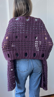 Polino Shawl Wrap CROCHET PATTERN