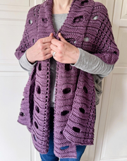 Polino Shawl Wrap CROCHET PATTERN