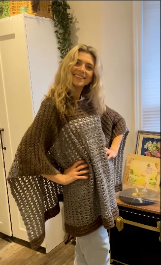 Boho Swether CROCHET PATTERN