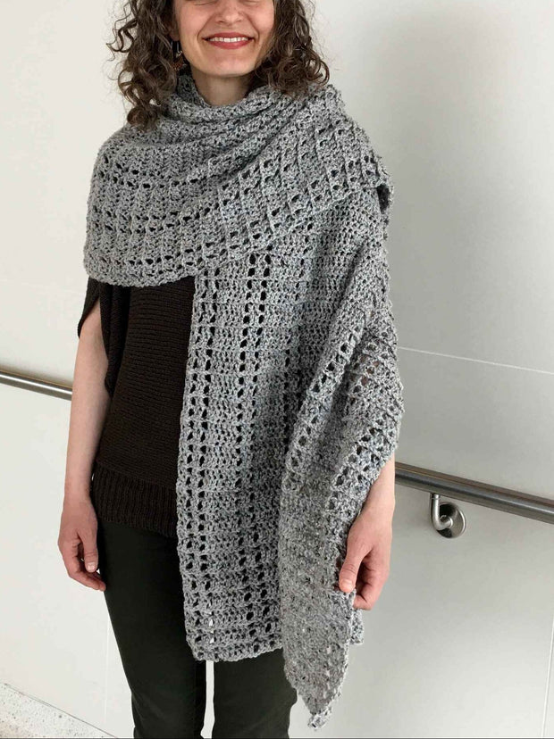 Palino Shawl Crochet  Pattern