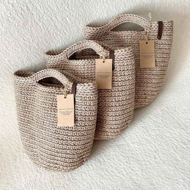 The Reusable grocery bag Crochet Pattern