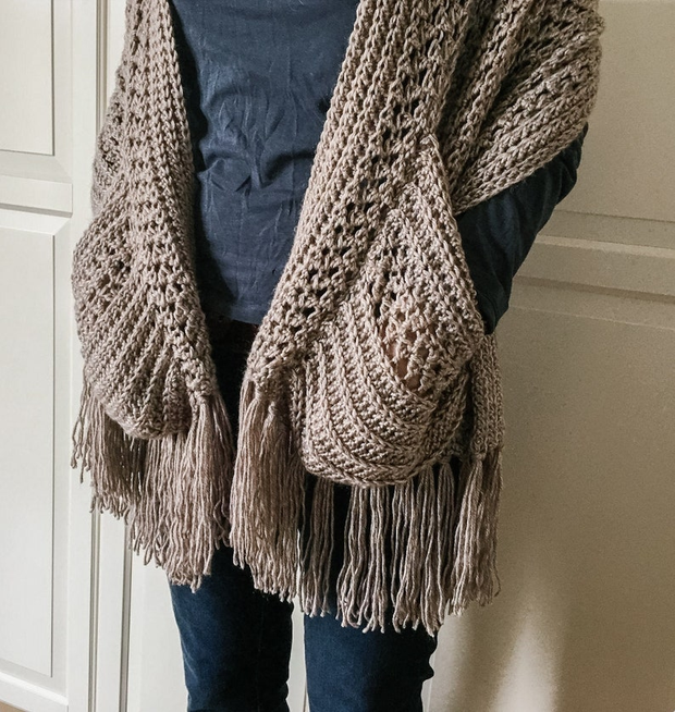 The Womens Scarf Crochet PATTERN