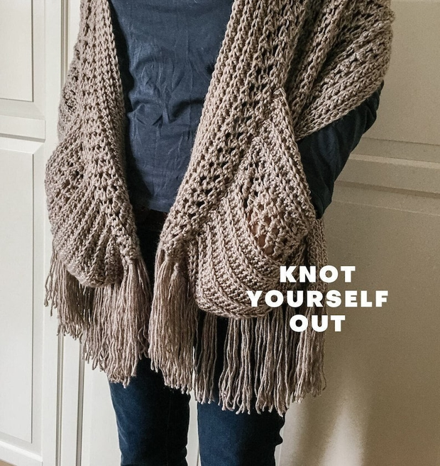 The Womens Scarf Crochet PATTERN