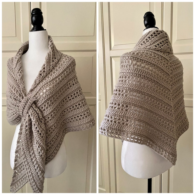 The Prayer Shawl Crochet PATTERN